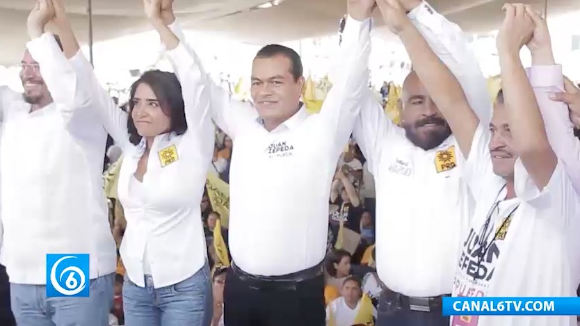 Juan Zepeda cierra campaña en Ixtapaluca; reitera que no declinará por Morena