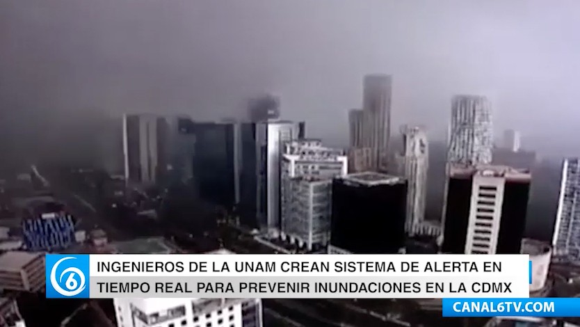 Ingenieros de la #UNAM crean sistema de alerta en tiempo real para prevenir inundaciones