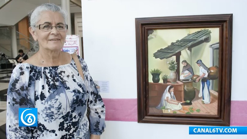 El teatro Alcolmixtli en Chimalhuacán presenta la exposición de pintura Expresiones de Mujer