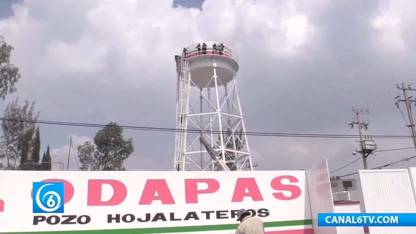 Pruebas del pozo hojalateros para garantizar el abasto de agua en las colonias del municipio