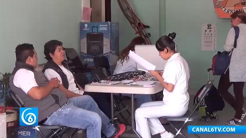 Campaña de mastografía en la colonia El Tejolote