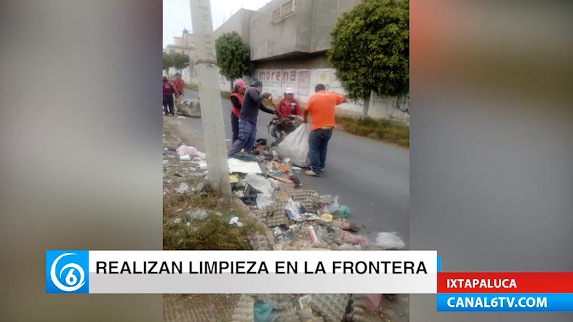 Residuos sólidos realiza jornada de limpieza en San Buenaventura