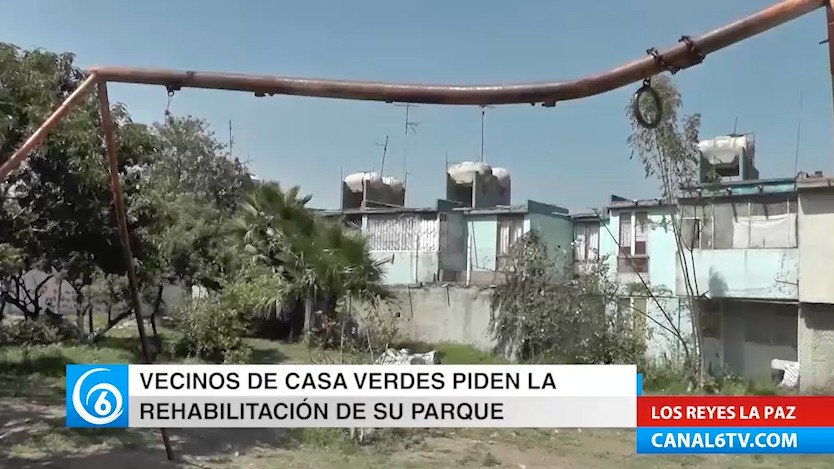 Vecinos piden rehabilitación del parque del Fraccionamiento Casas Verdes