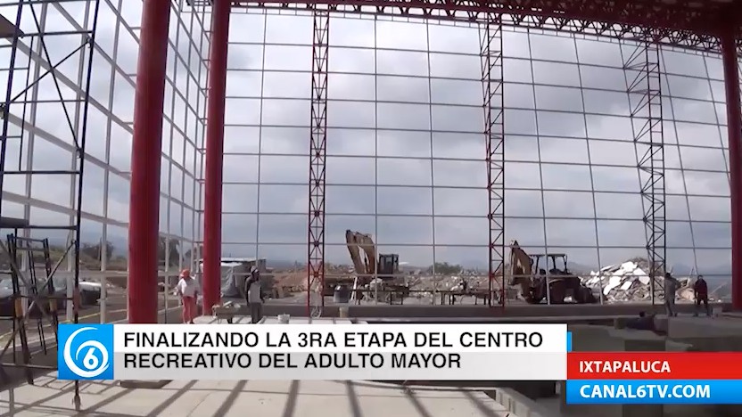 Tercera etapa del centro recreativo para el adulto mayor en San Francisco Acuautla