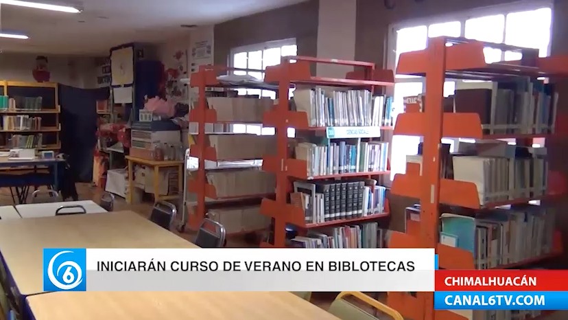 Iniciaran curso de verano en las bibliotecas de Chimalhuacán