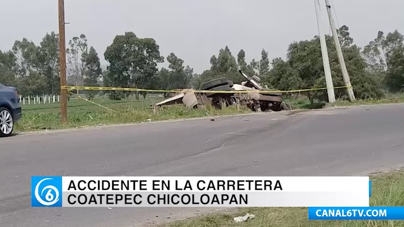 Accidente automovilístico deja un muerto en el libramiento a Coatepec