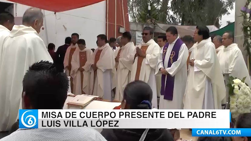 Celebran misa de párroco asesinado en la parroquia de San Isidro Labrador en los Reyes