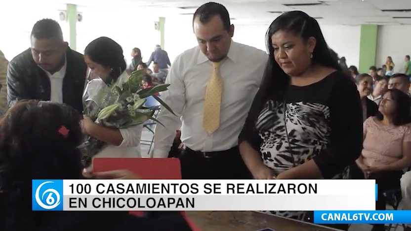 Realizan matrimonios comunitarios en Chicoloapan