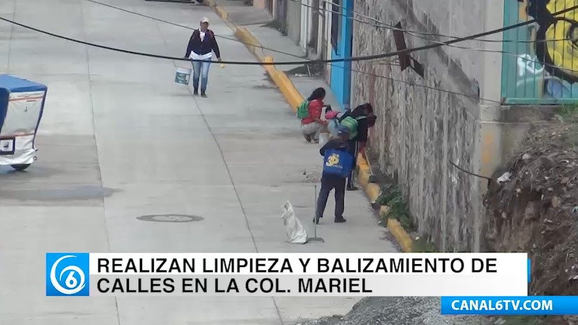 El diputado Fernando González gestiona programa de empleo temporal en la colonia Mariel