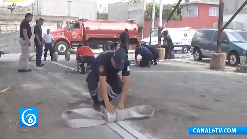 Policía de Chimalhuacán mejora equipamiento y capacitación de Protección Civil y Bomberos