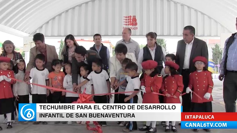 Entregan techumbre para el Centro de Desarrollo Infantil de San Buenaventura