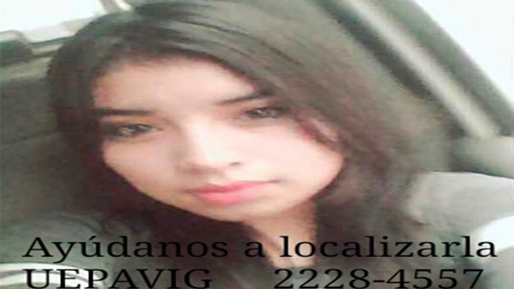 BUSCAN A JOVEN DESAPARECIDA EN CHIMALHUACÁN