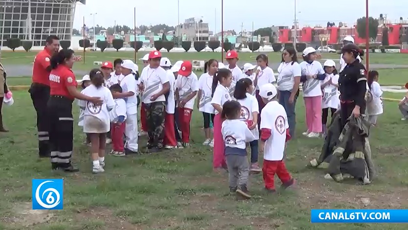 Bomberos de Los Héroes Ixtapaluca hacen la invitación a sus cursos de verano