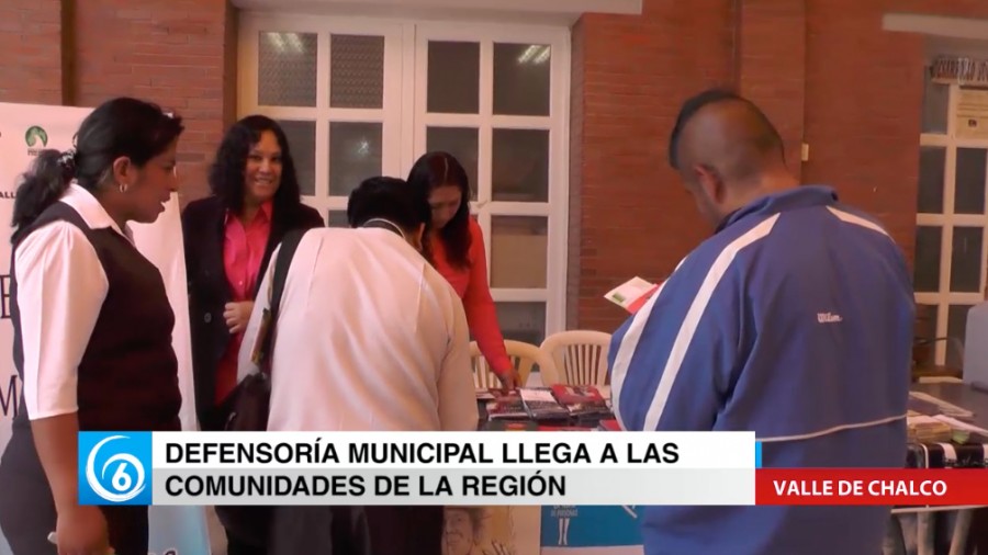 Defensoría Municipal de Derechos Humanos llega a comunidades de la región