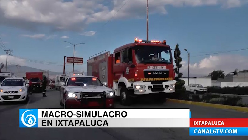 Realizan mega simulacro en la zona oriente