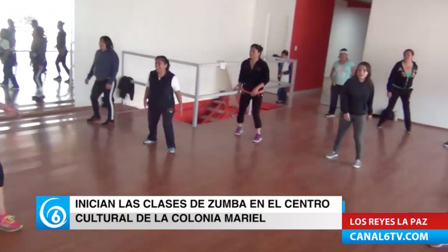 Inician las clases de zumba en el Centro Cultural de la colonia Mariel