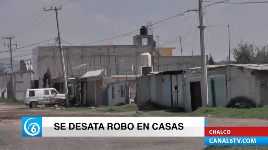 Constantes robos a casa habitación en la colonia Emiliano Zapata