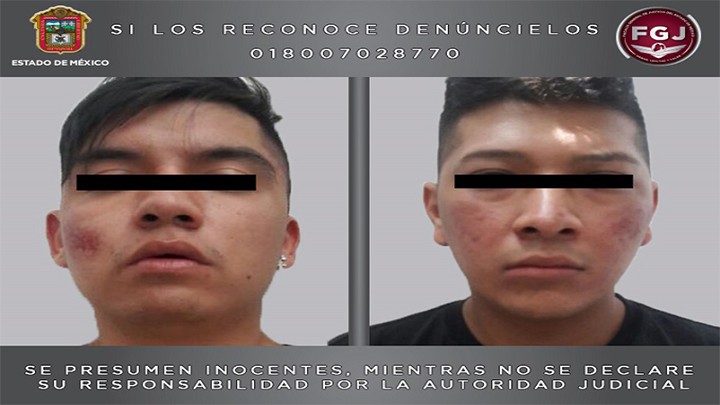 DETIENEN A DOS PRESUNTOS EXTORSIONADORES EN NEZAHUALCÓYOTL