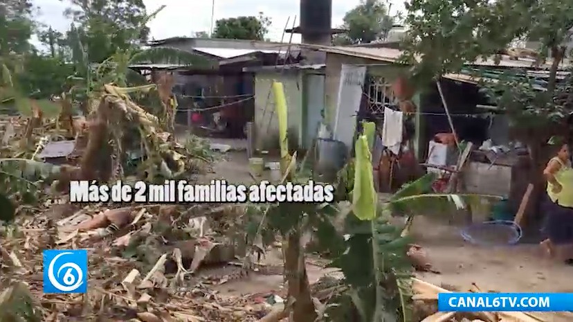 Productores y campesinos de San Rafael, en Veracruz, afectados por el paso del huracán Franklin