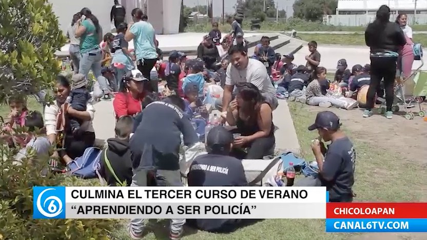 Culmina el tercer curso de verano Aprendiendo a ser policía