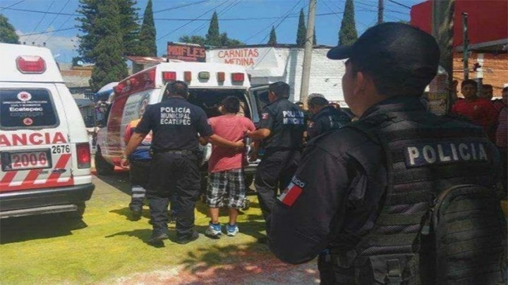 EXPLOSIÓN DE PIROTECNIA EN ECATEPEC