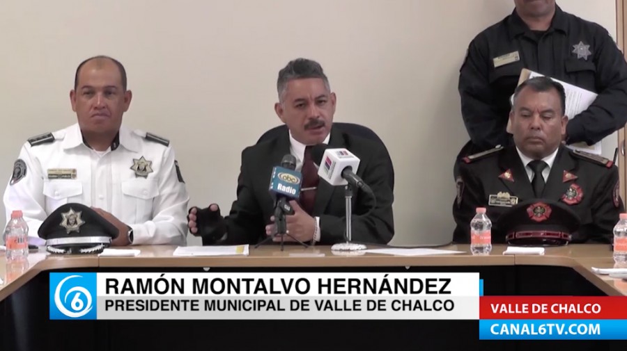 Edil de Valle de Chalco incrementará operativos de seguridad