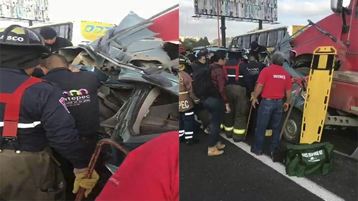 FATAL ACCIDENTE EN LA AUTOPISTA MÉXICO-PACHUCA