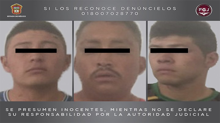 INICIAN PROCESO LEGAL EN CONTRA DE TRES PRESUNTOS EXTORSIONADORES