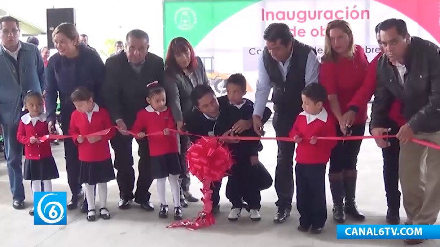 Avanza el programa de techumbres en escuelas del municipio de Ixtapaluca