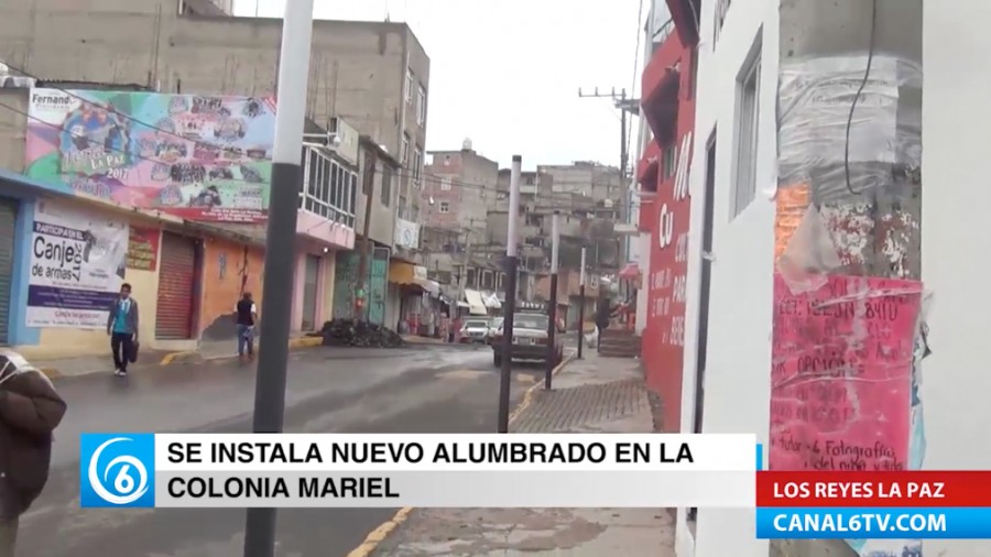 El diputado Fernando González Mejía gestiona la instalación de nuevo alumbrado en calles de la colonia Mariel