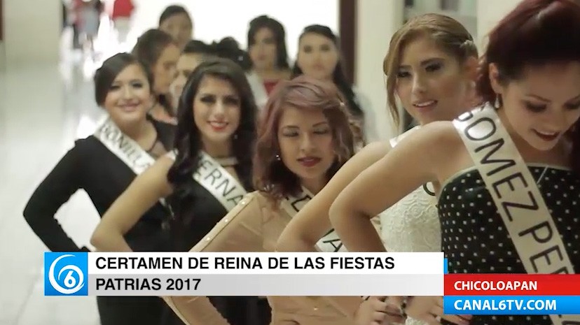 Chicoloapan realiza certamen de la reina de las fiestas patrias 2017