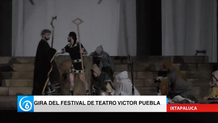 Realizan Festival del Teatro de Víctor Puebla en Ixtapaluca