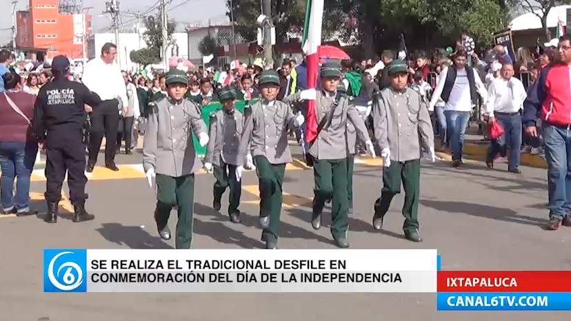 Así se realizó el tradicional desfile en conmemoración del día de la Independencia