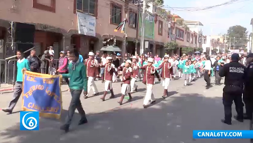 Así se vivió el desfile de conmemoración de la Independencia en Chimalhuacán