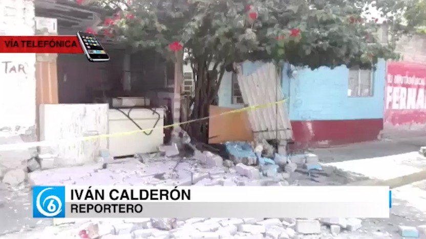 Así el recuento de los daños después del sismo en Los Reyes La Paz con Iván Calderón