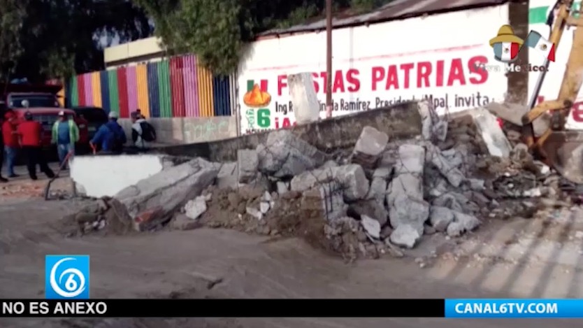 En Chimalhuacán se encuentra Roberto Hernández, haciendo el recuento de los daños por sismo