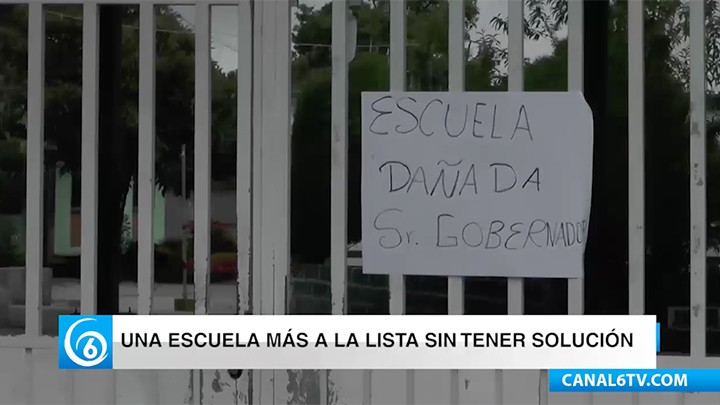 En Ecatzingo una escuela más a la lista sin tener solución