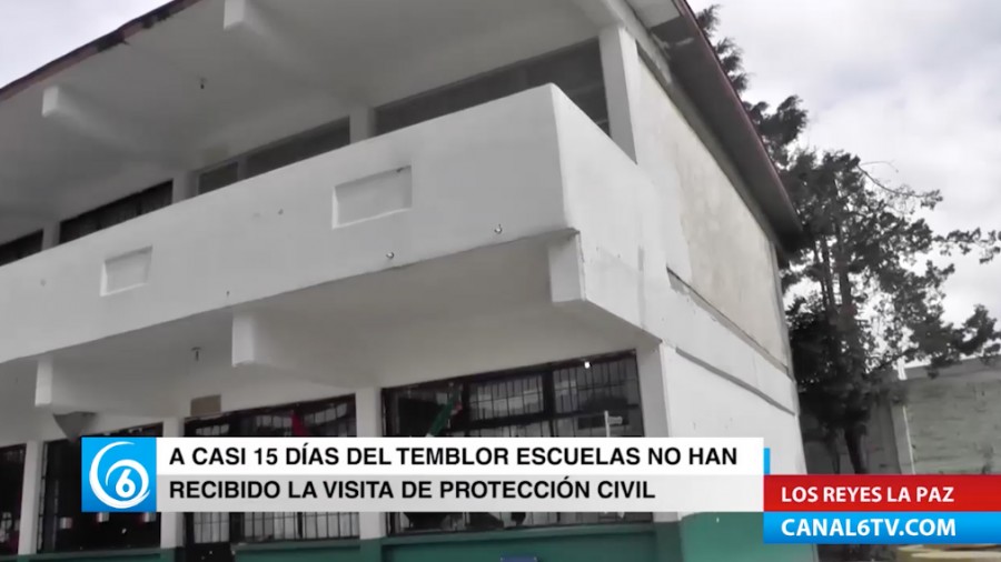 Escuelas del municipio de La Paz no han recibido la visita de Protección Civil