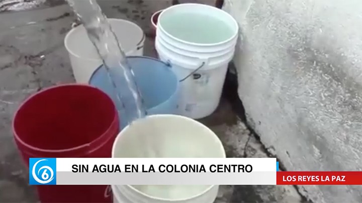 Más quince días sin agua los habitantes de Los Reyes Acaquilpan