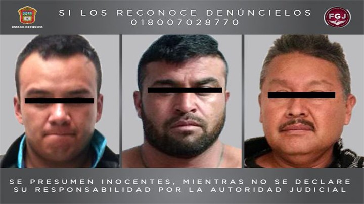 VINCULAN A PROCESO A TRES PRESUNTOS ASALTANTES DETENIDOS EN CUAUTITLÁN IZCALLI