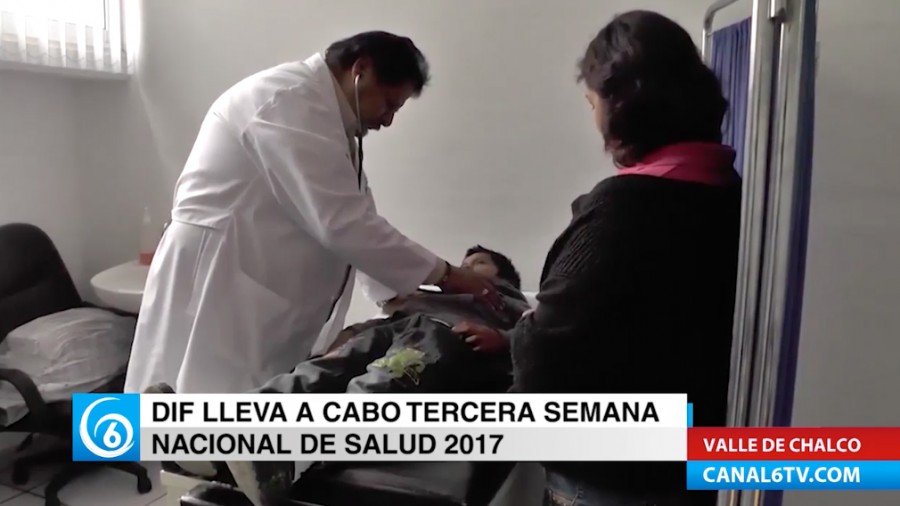 DIF municipal lleva a cabo Tercera Semana Nacional de Salud 2017