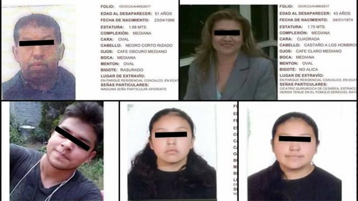 HALLAN A FAMILIA MUERTA Y SEMIENTERRADA EN EL JARDÍN DE SU DOMICILIO EN TULTEPEC