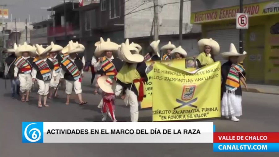 Actividades en el marco del día de la raza en Valle de Chalco