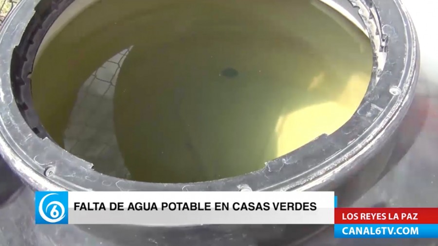 Habitantes de la unidad Casas Verdes denuncian la falta de agua potable en la zona