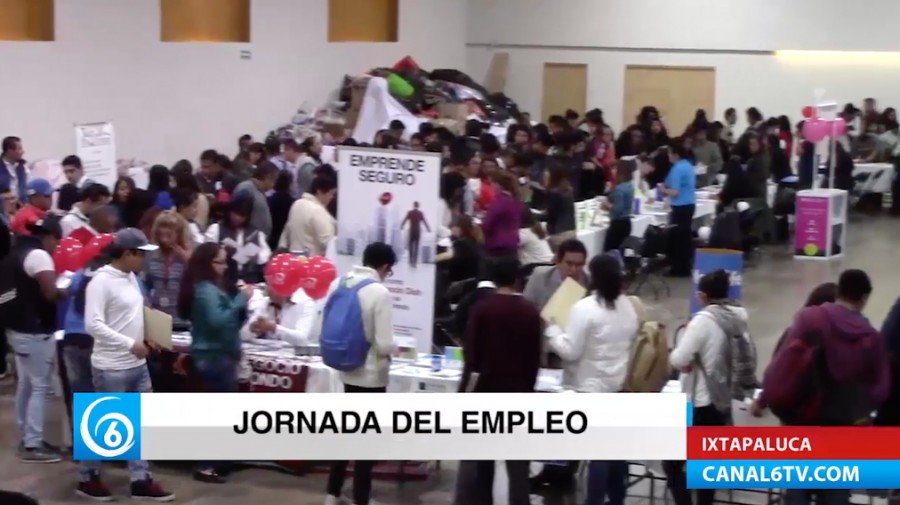 El Servicio Nacional de Empleo y el Ayuntamiento de Ixtapaluca organizaron jornada del empleo