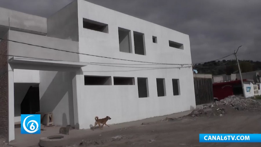 Avance en la construcción de la casa de día en la colonia Xico La Laguna ,Valle de Chalco