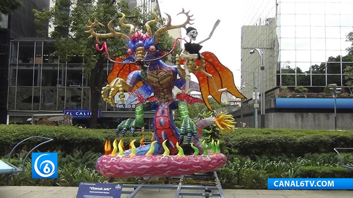 Paseo de la reforma se llena de color con la exposición de alebrijes gigantescos