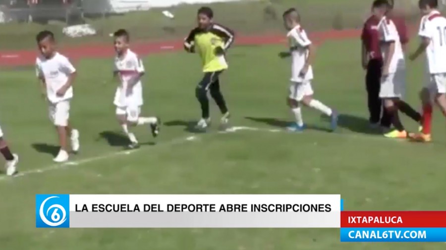 Escuela del deporte de Ixtapaluca abre inscripciones para cursos