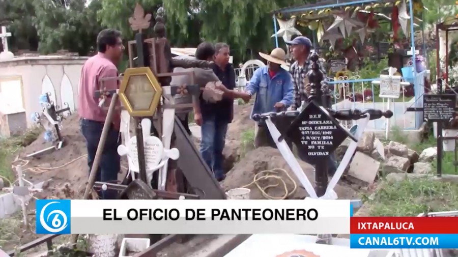 Panteonero, el oficio de vivir entre los muertos