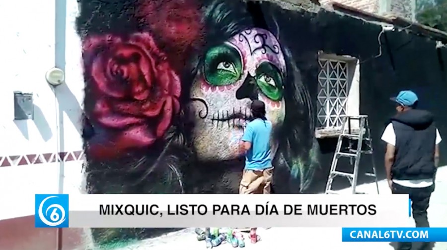 Mixquic listo para celebrar el Día de Muertos